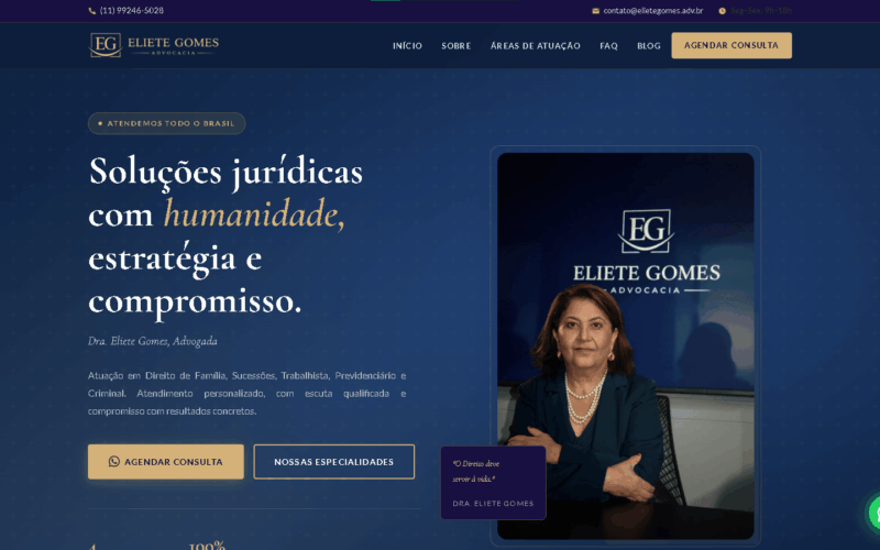 Dra Eliete Gomes – Advocacia